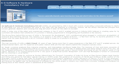 Desktop Screenshot of agsoftwares.com